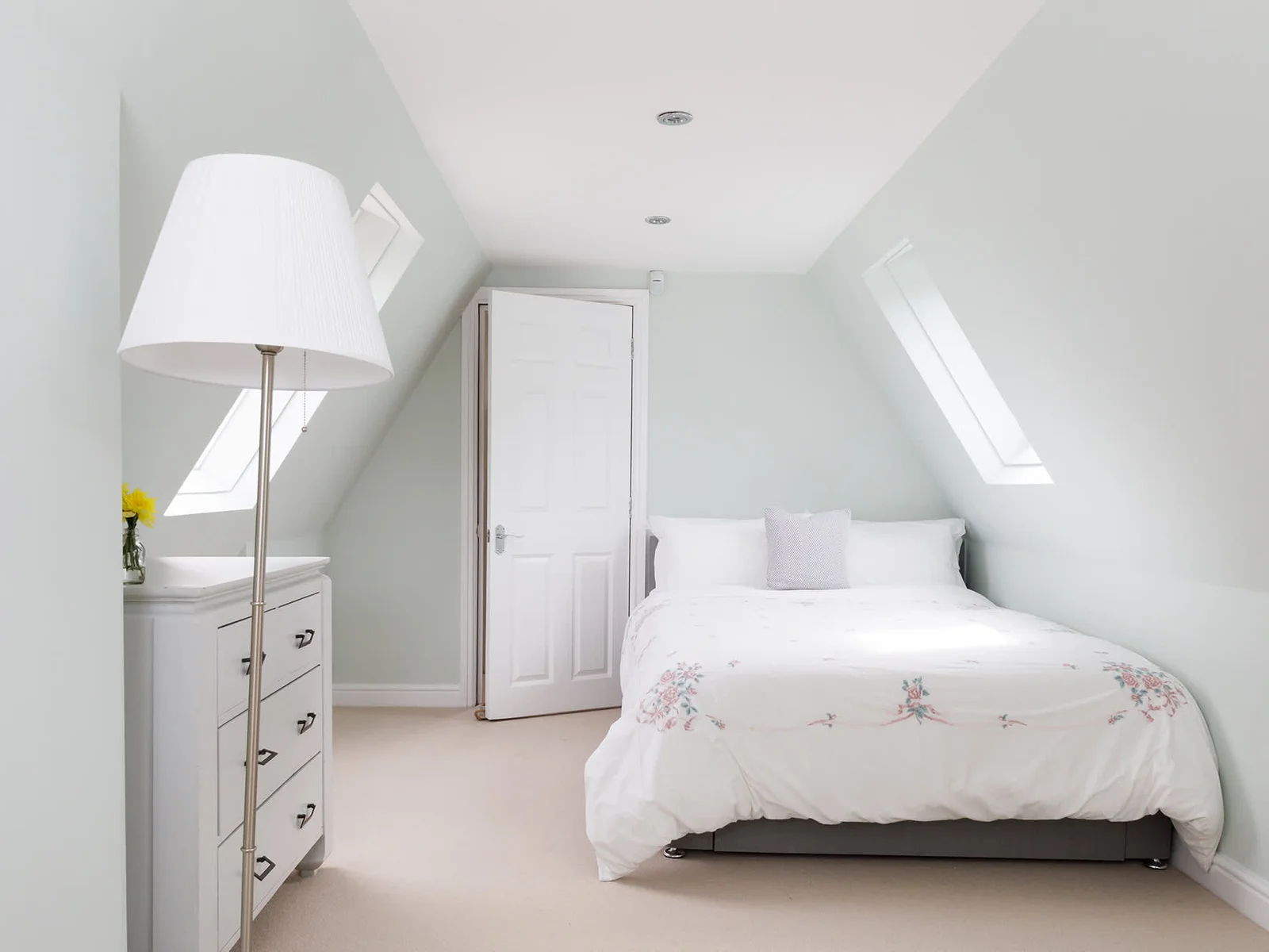You'll find a chest of draws in the top room to unpack your belongings.