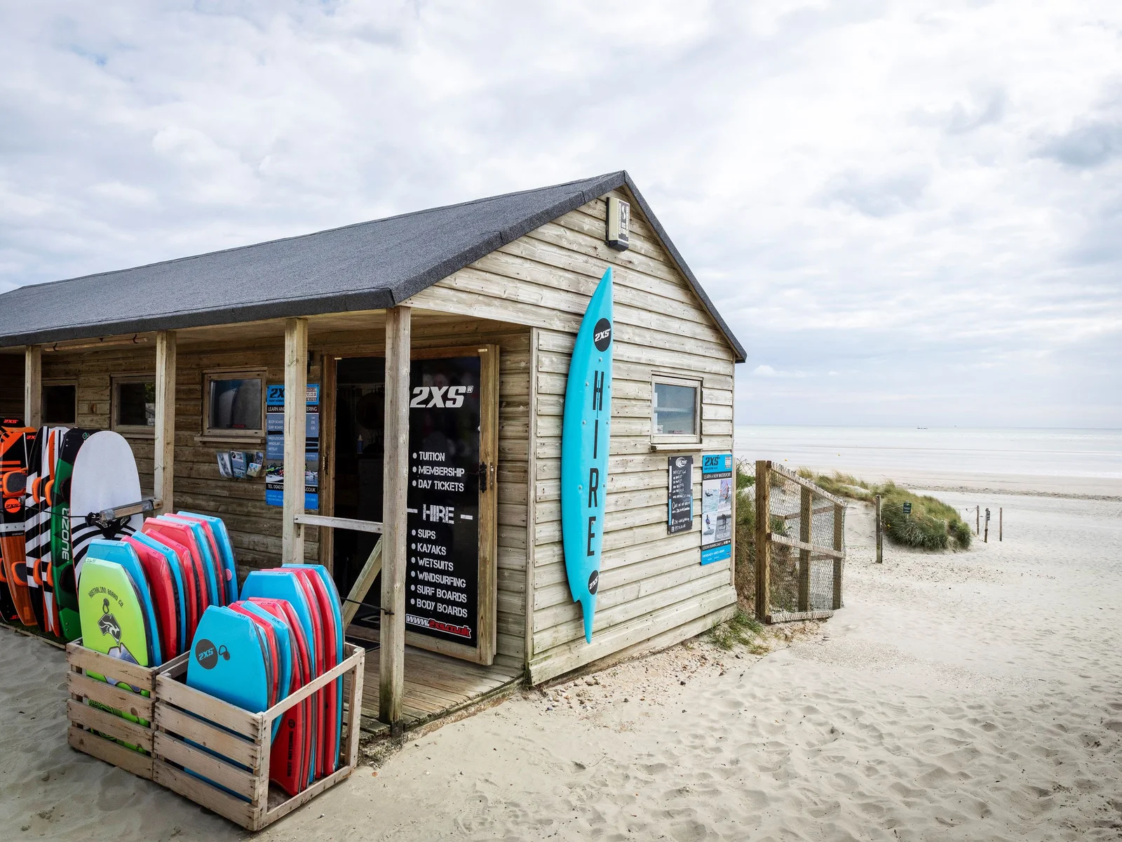 2XS is the local watersports centre, situated on West Wittering Beach
