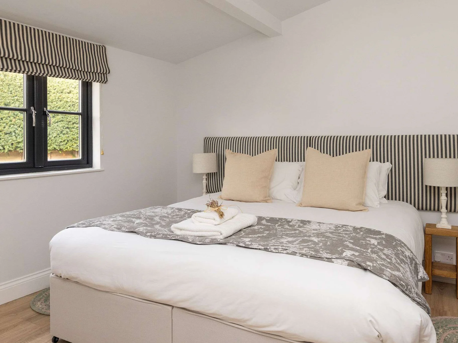 This two bed annexe is the perfect spot for a relaxing staycation.