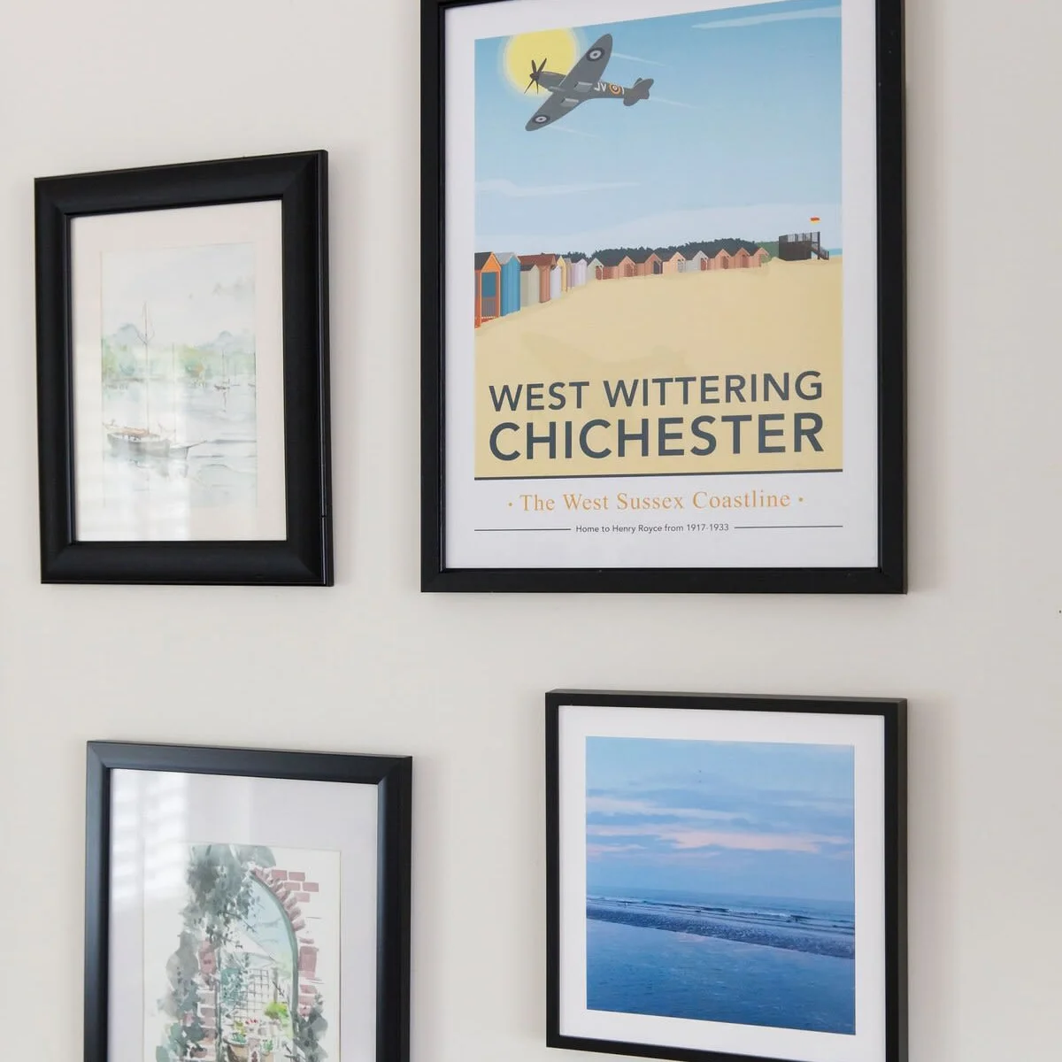 The house has charming decor throughout.