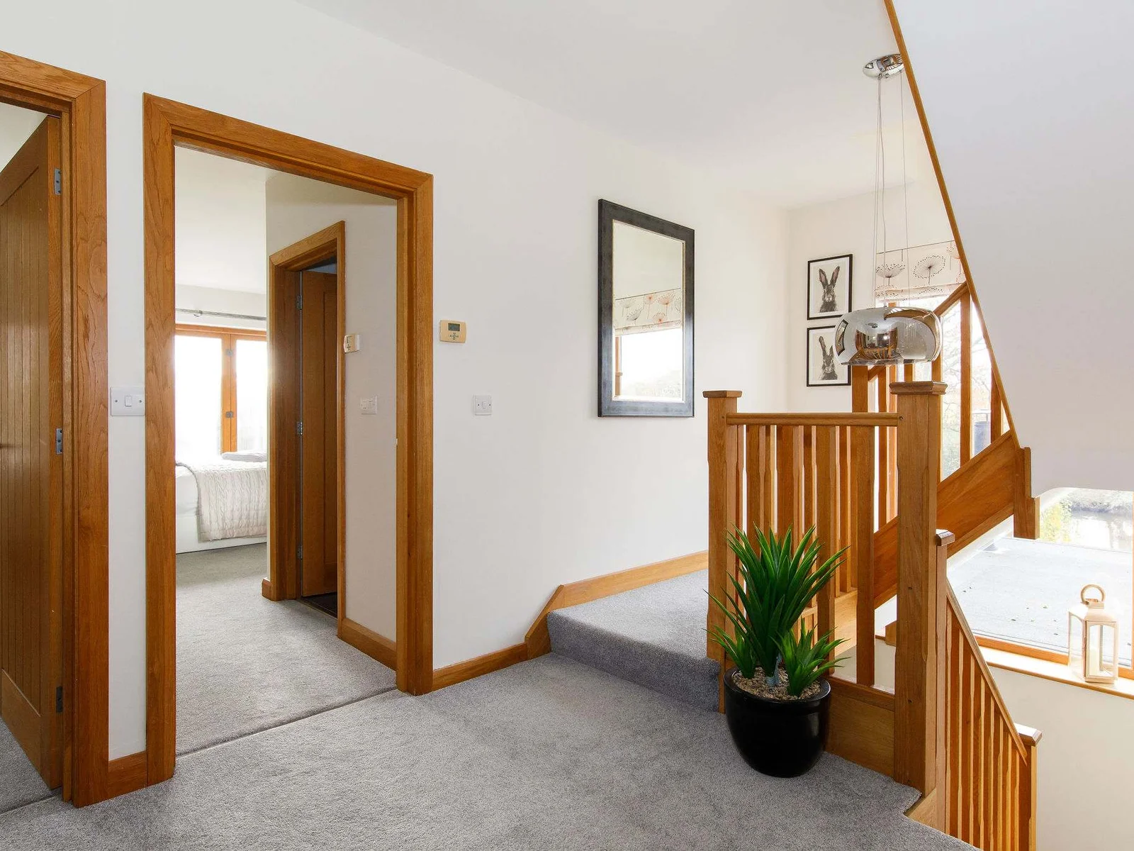 Head upstairs to discover 6 bedrooms, all with wonderful views.