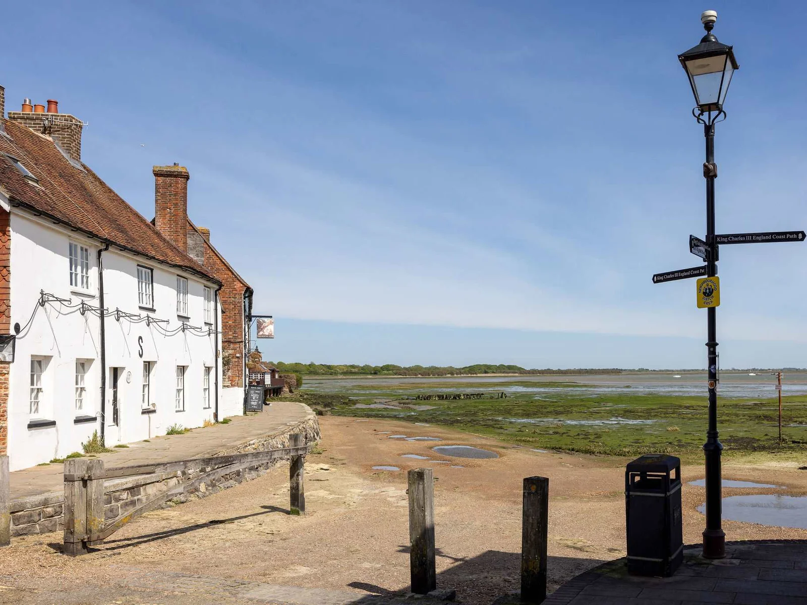 You'll find wonderful coastal views and walking paths at the end of the street.