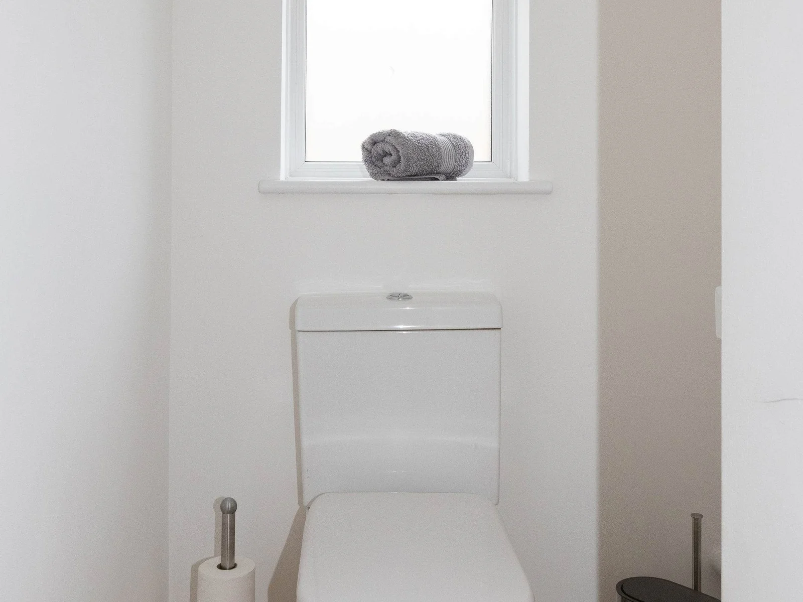 A convenient downstairs cloakroom.