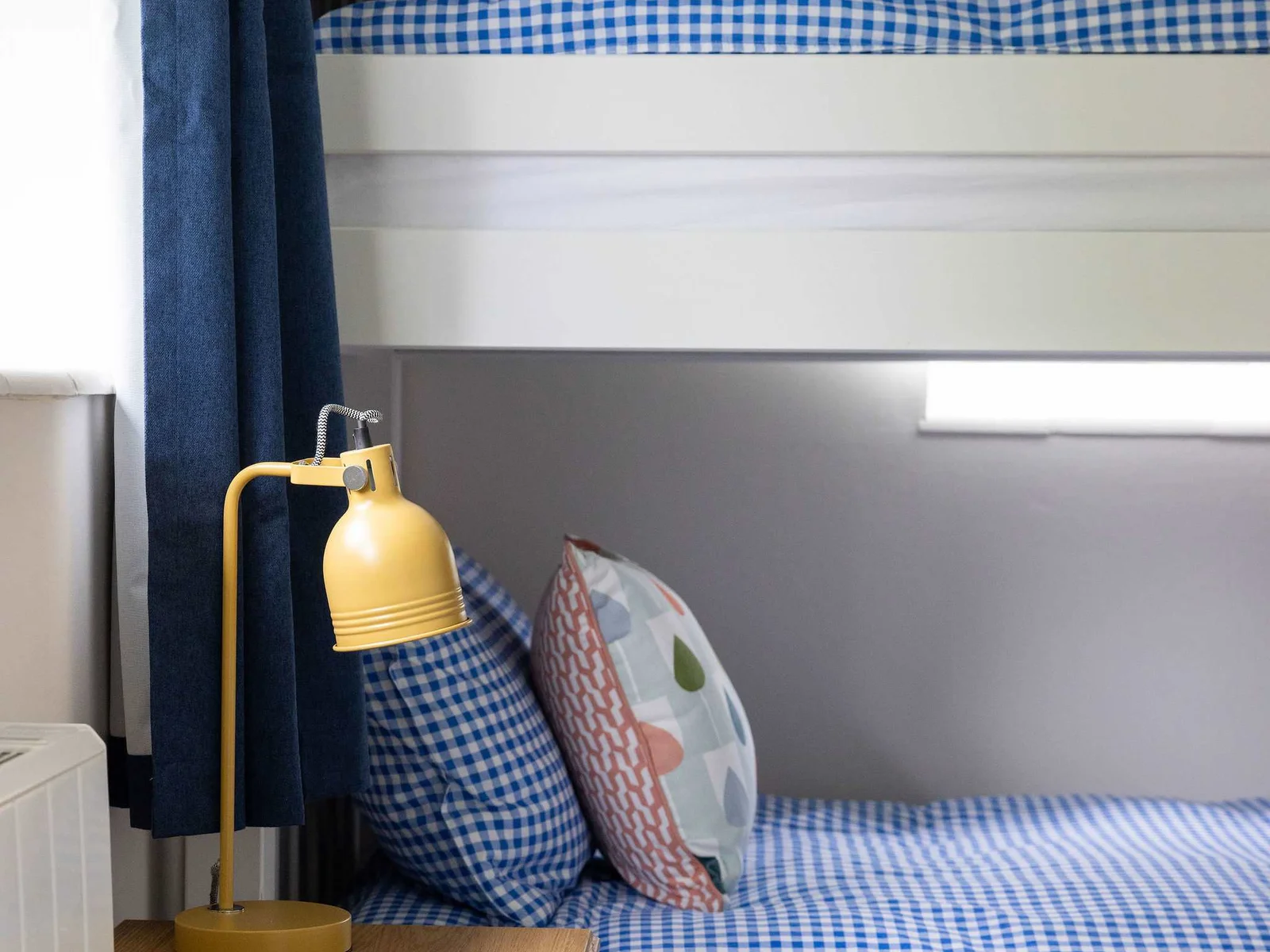 The bunk room is perfect for siblings or friends to share