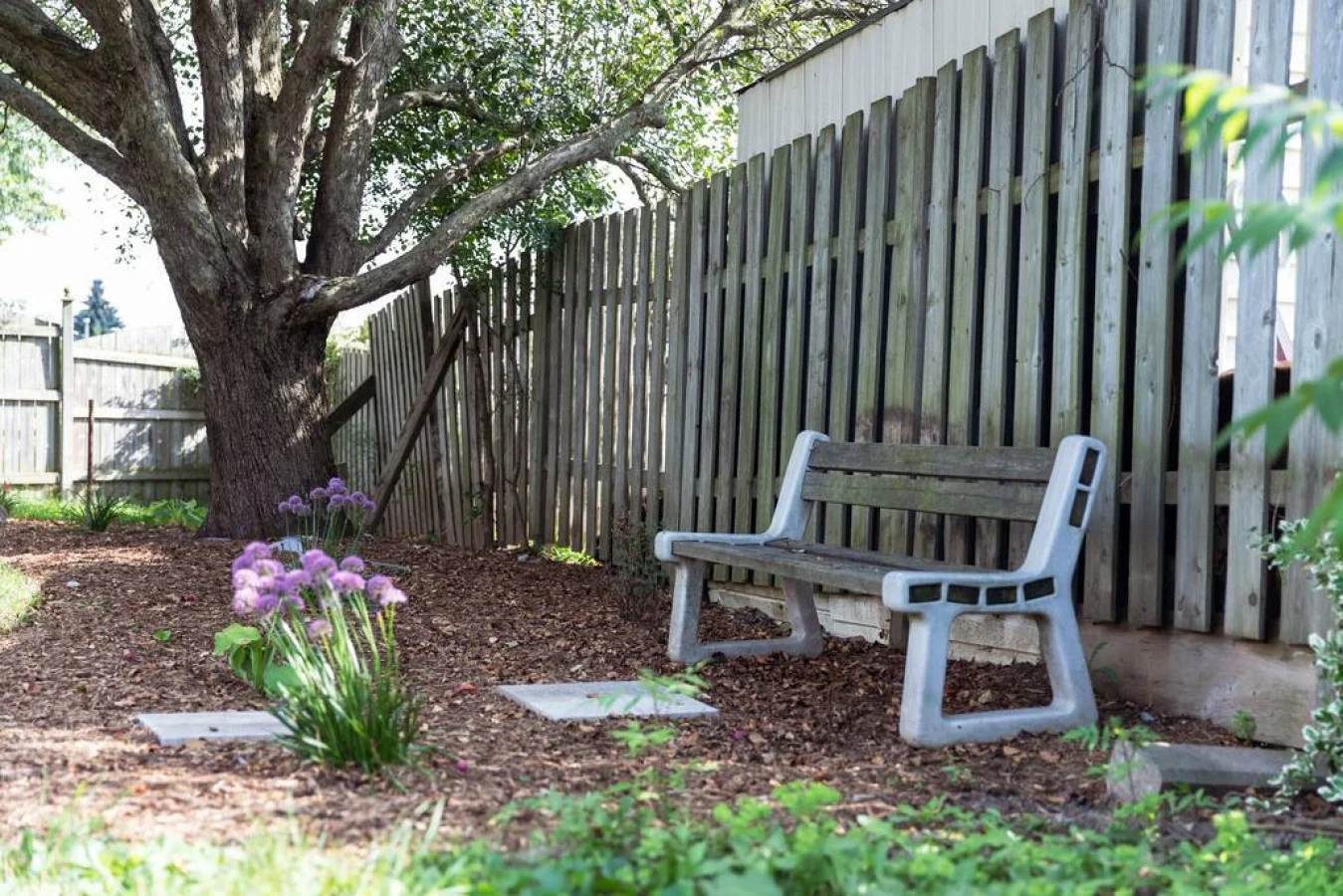 The outdoor areas’ plush seating beckons you to sink in and relax, surrounded by light and airy decor.