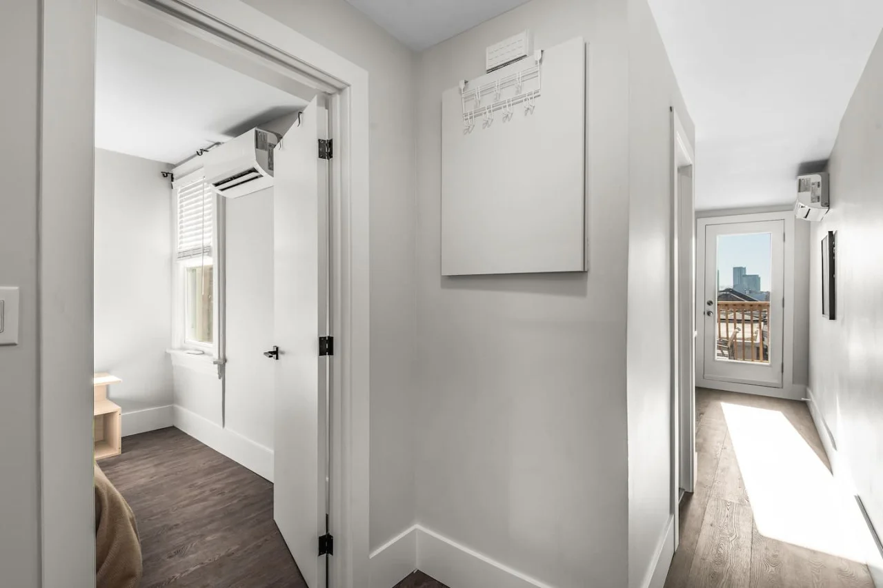 Upon entering, you find a space that feels both luxurious and cozy, perfect for unwinding after a long day.