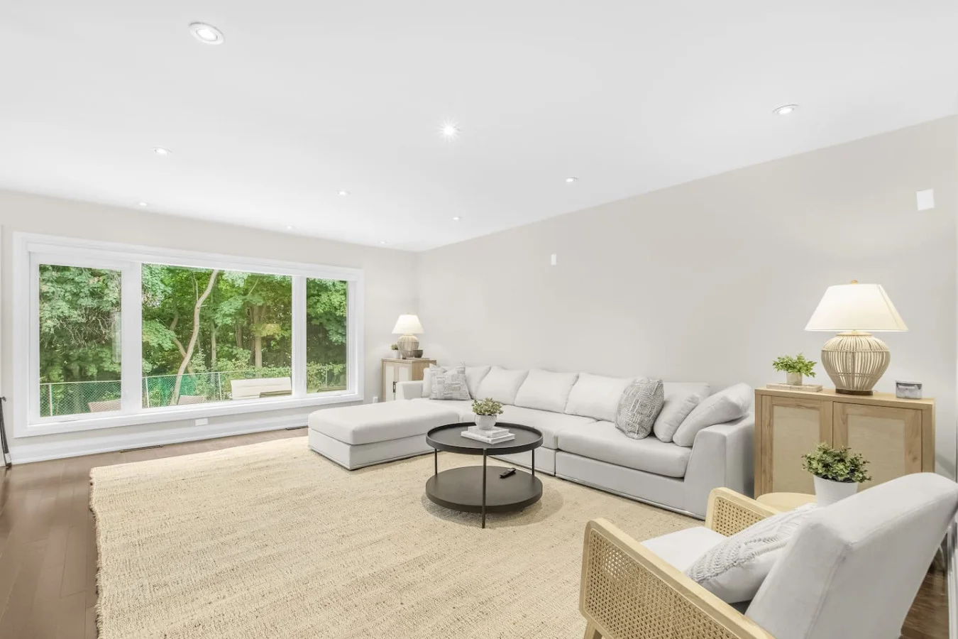 Spacious living area