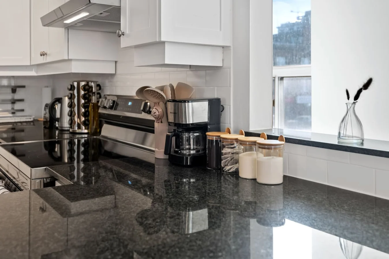 A selection of complimentary in-house consumables, including coffee, tea, and snacks, to make your stay even more enjoyable.