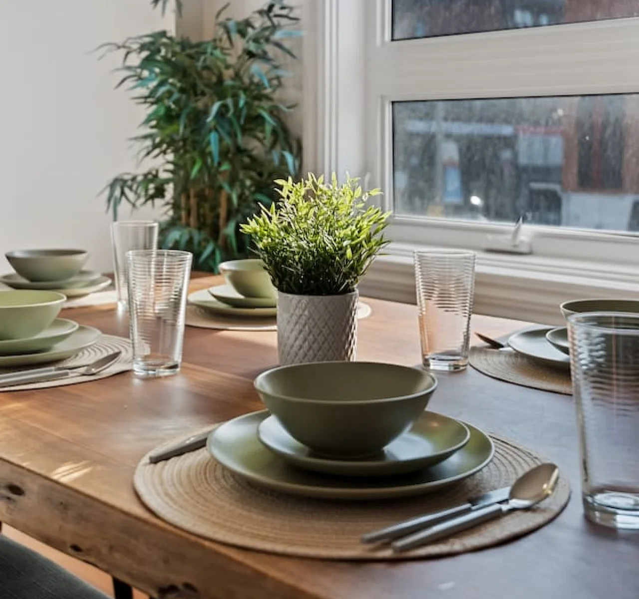As you take your seat, the dining room's sophisticated design sets the stage for memorable meals and conversations.