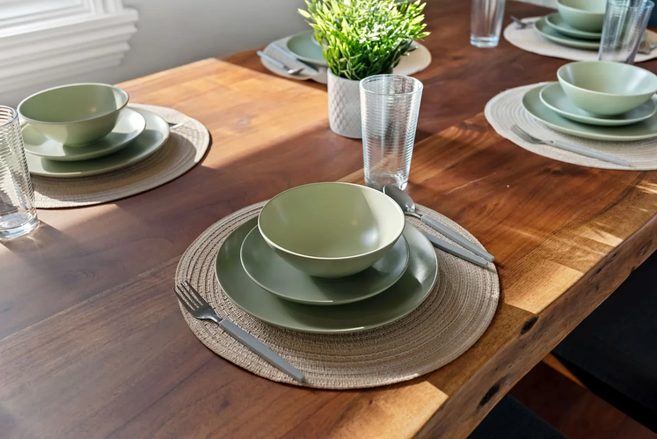 As you take your seat, the dining room's sophisticated design sets the stage for memorable meals and conversations.