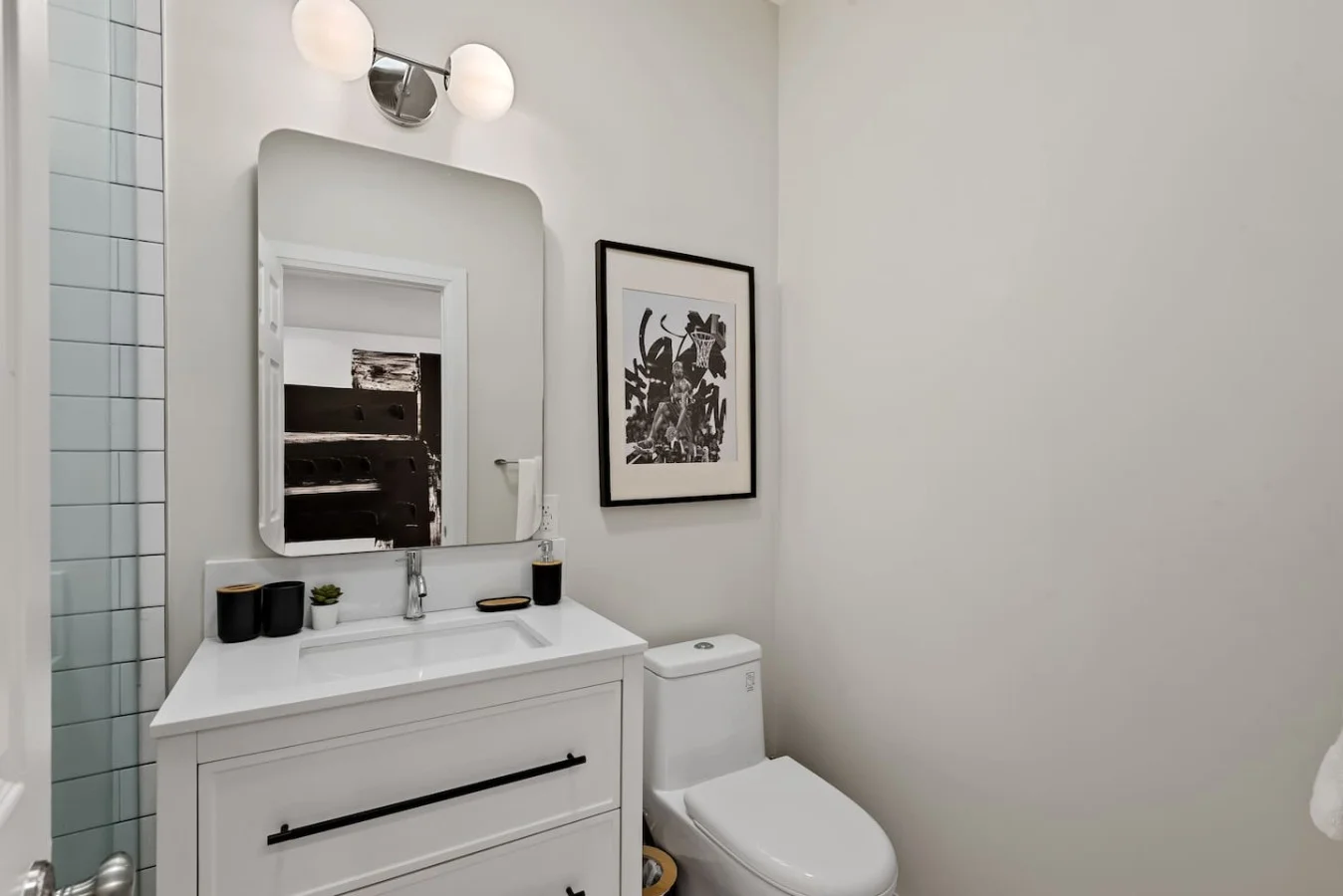 The bathroom is a private sanctuary, with a layout and features that make it the perfect place to rejuvenate.