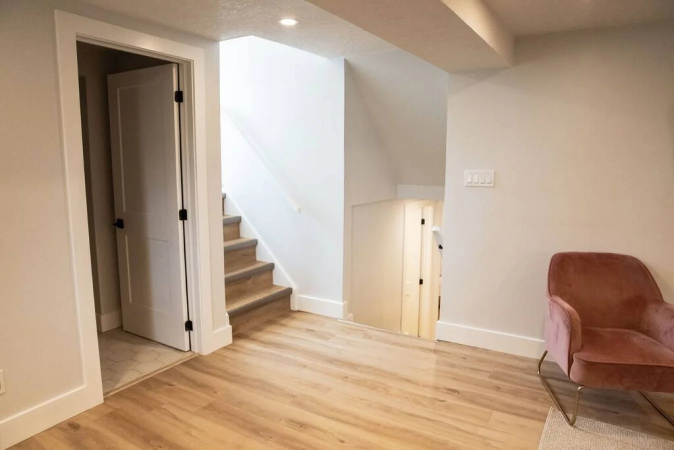Upon entering, you find a space that feels both luxurious and cozy, perfect for unwinding after a long day.