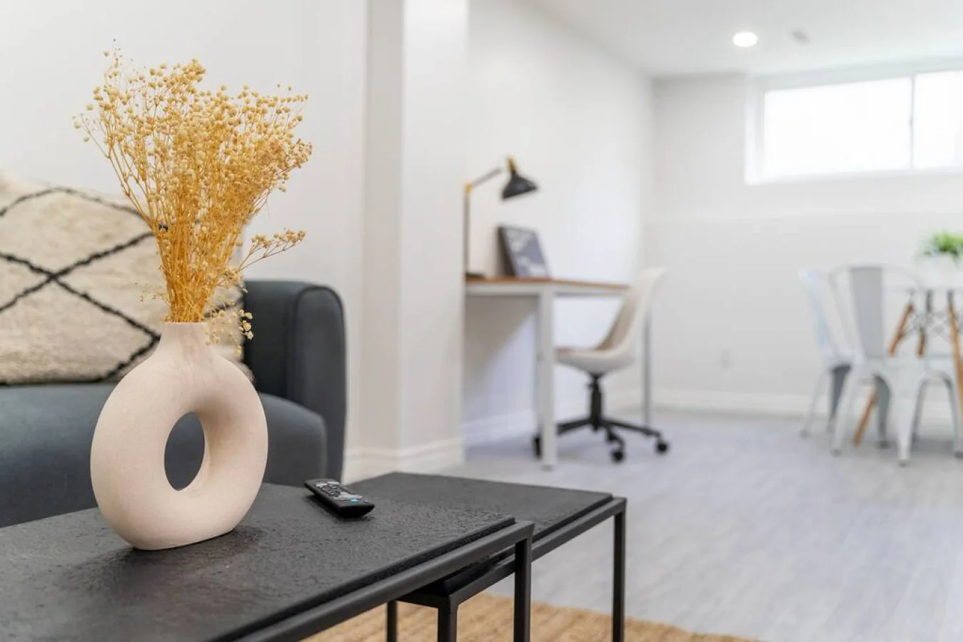 The home’s open layout and tasteful decor create a serene environment where you can truly relax and feel at home.