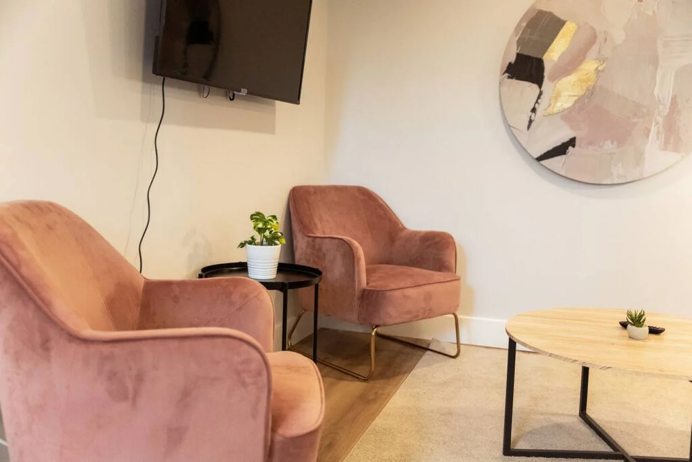 From the moment you step inside, you sense the perfect balance of modern comfort and timeless charm.