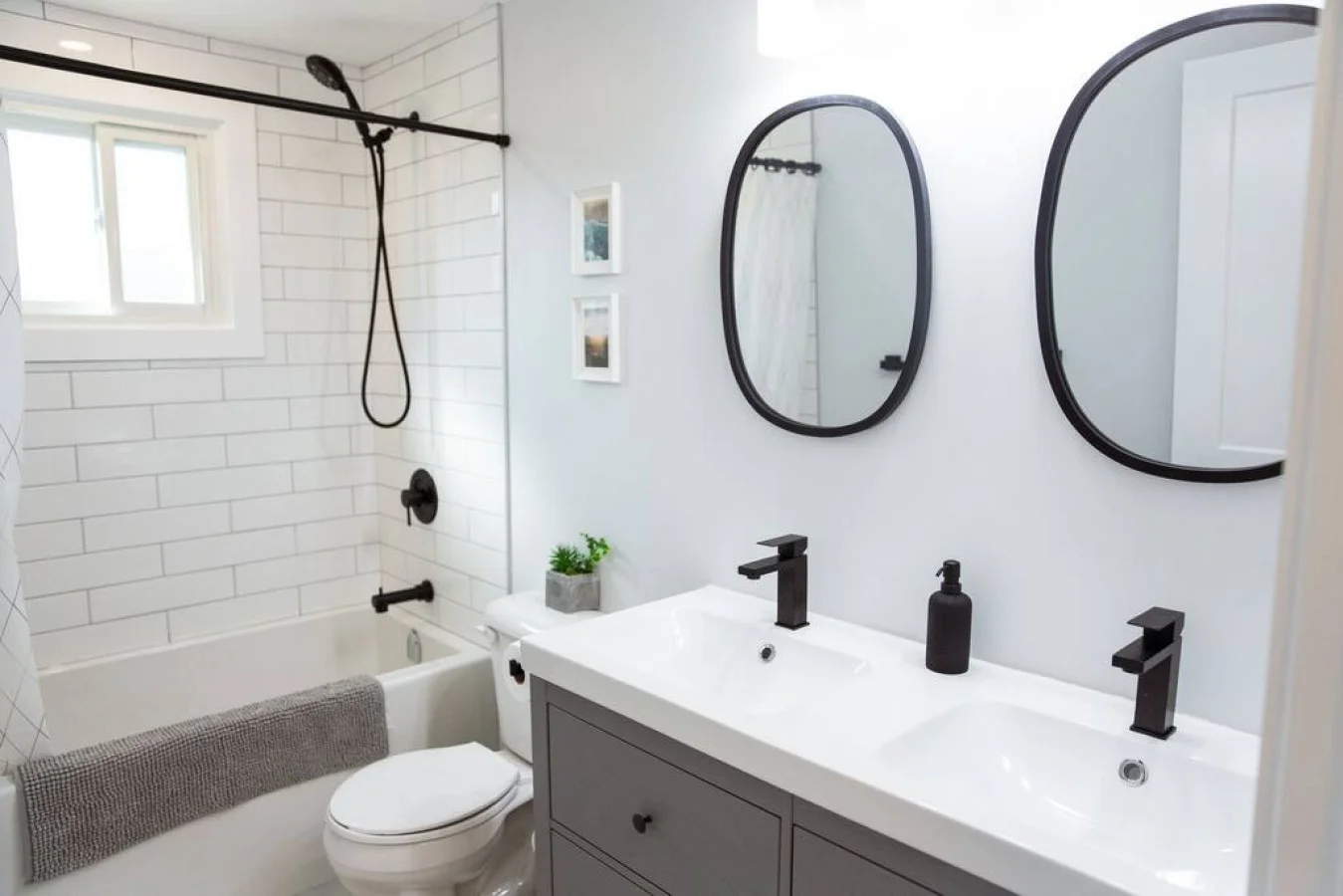 The bathroom is a private sanctuary, with a layout and features that make it the perfect place to rejuvenate.