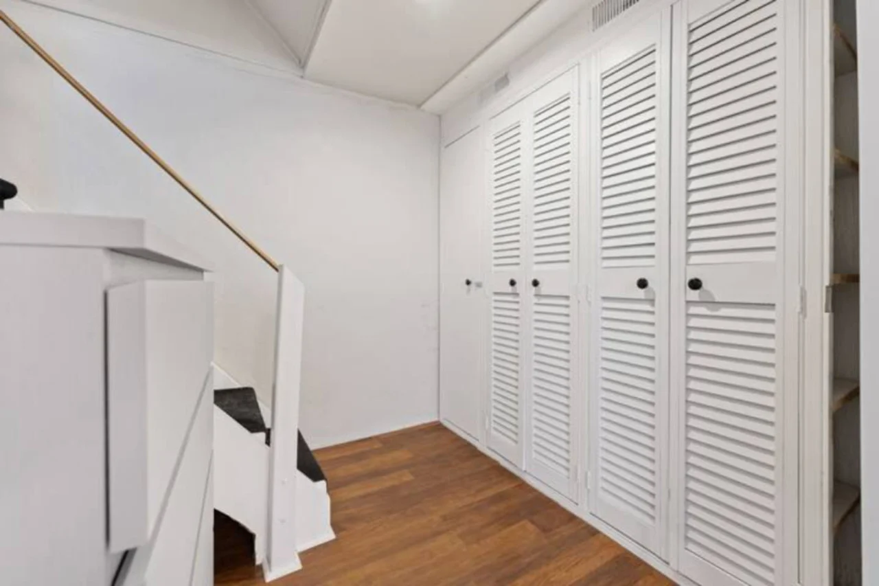 Generously-sized closet space, offering plenty of room to store your belongings, keeping the bedroom clutter-free.