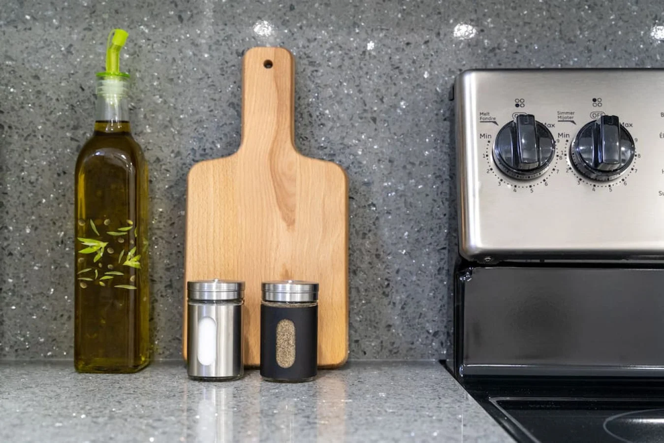 As you step into the kitchen, the clean lines and functional design make you eager to start cooking your favorite dishes.