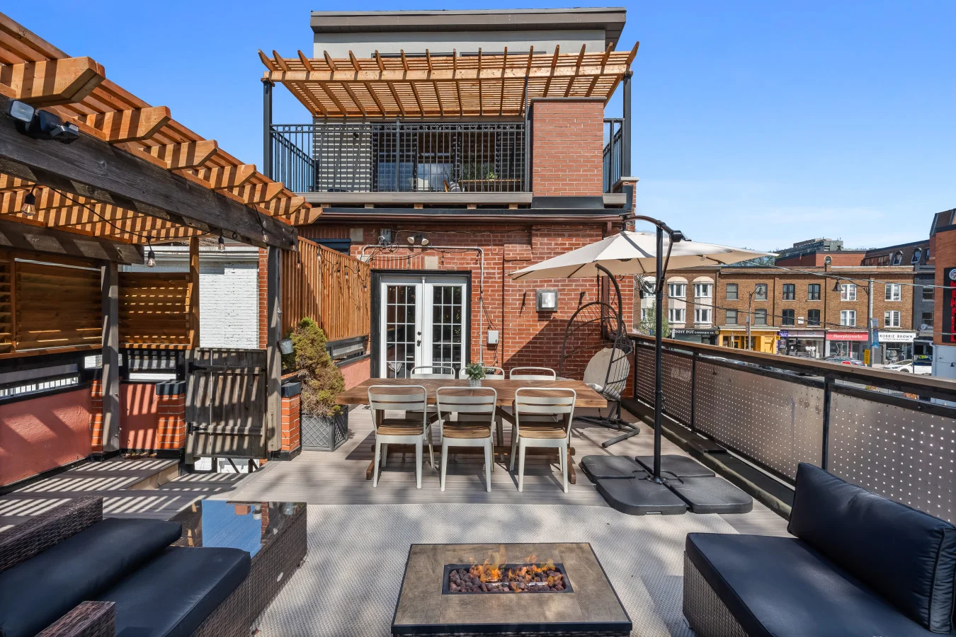 The home's design effortlessly blends comfort and style, creating an inviting atmosphere that welcomes you in.