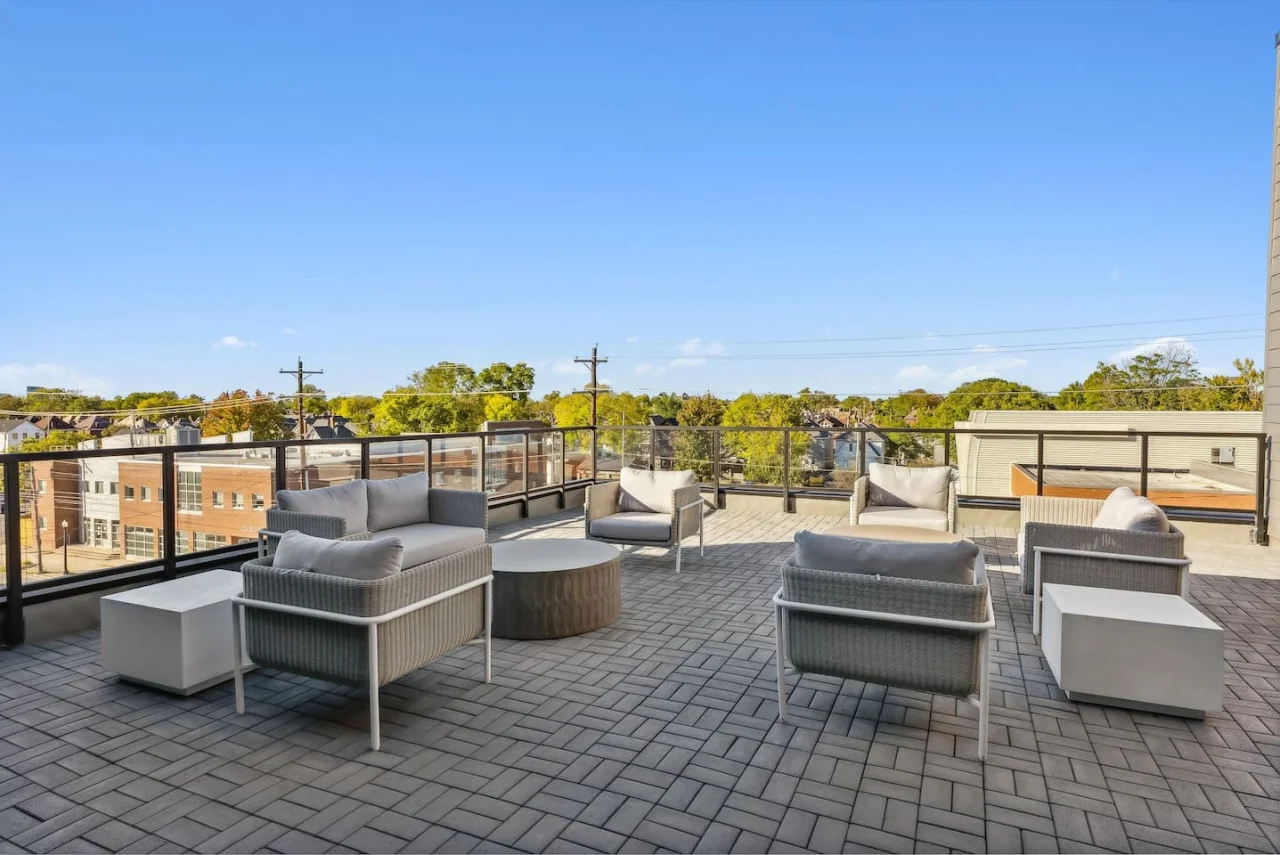 Relax in this warm, inviting space with warm accents and cozy furnishings. You’ll love unwinding on the plush sofa, enjoying or streaming your favorite shows in a serene atmosphere