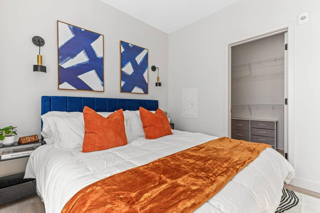 Experience comfort like never before—sink into our luxurious King-sized bed and let the stress melt away.