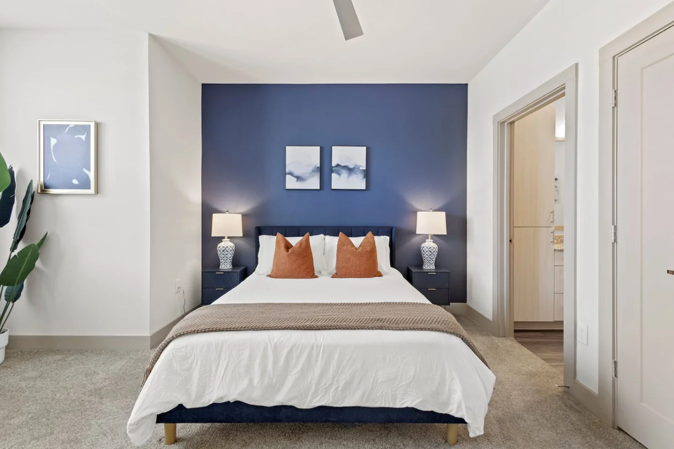 You’ll feel enveloped in warmth in this charming room with its rich wood accents and inviting bed. Wake up refreshed, surrounded by rustic coziness, and enjoy the perfect mix of comfort and natural vibes
