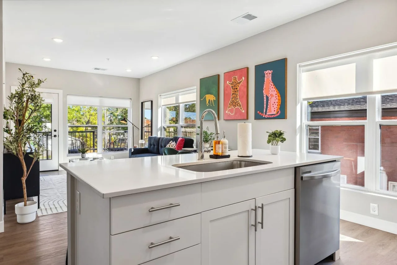 The home’s open layout and tasteful decor create a serene environment where you can truly relax and feel at home.