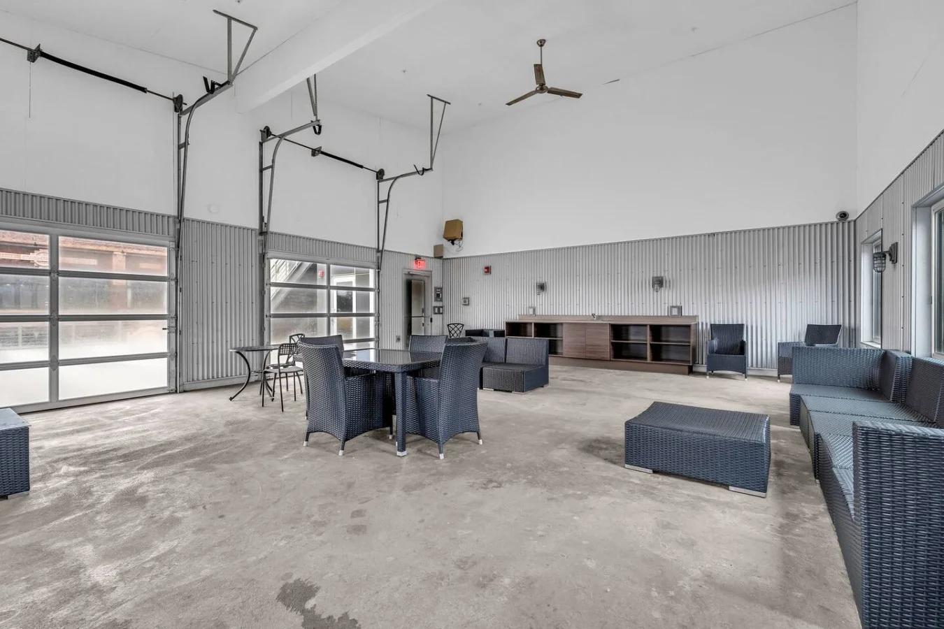 You can have entertainment in this stylish unique space!