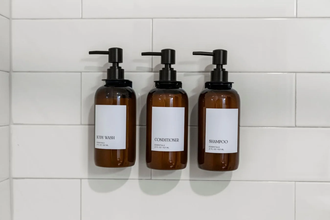 Complimentary conditioner, shampoo, and body wash (initial consumables provided).