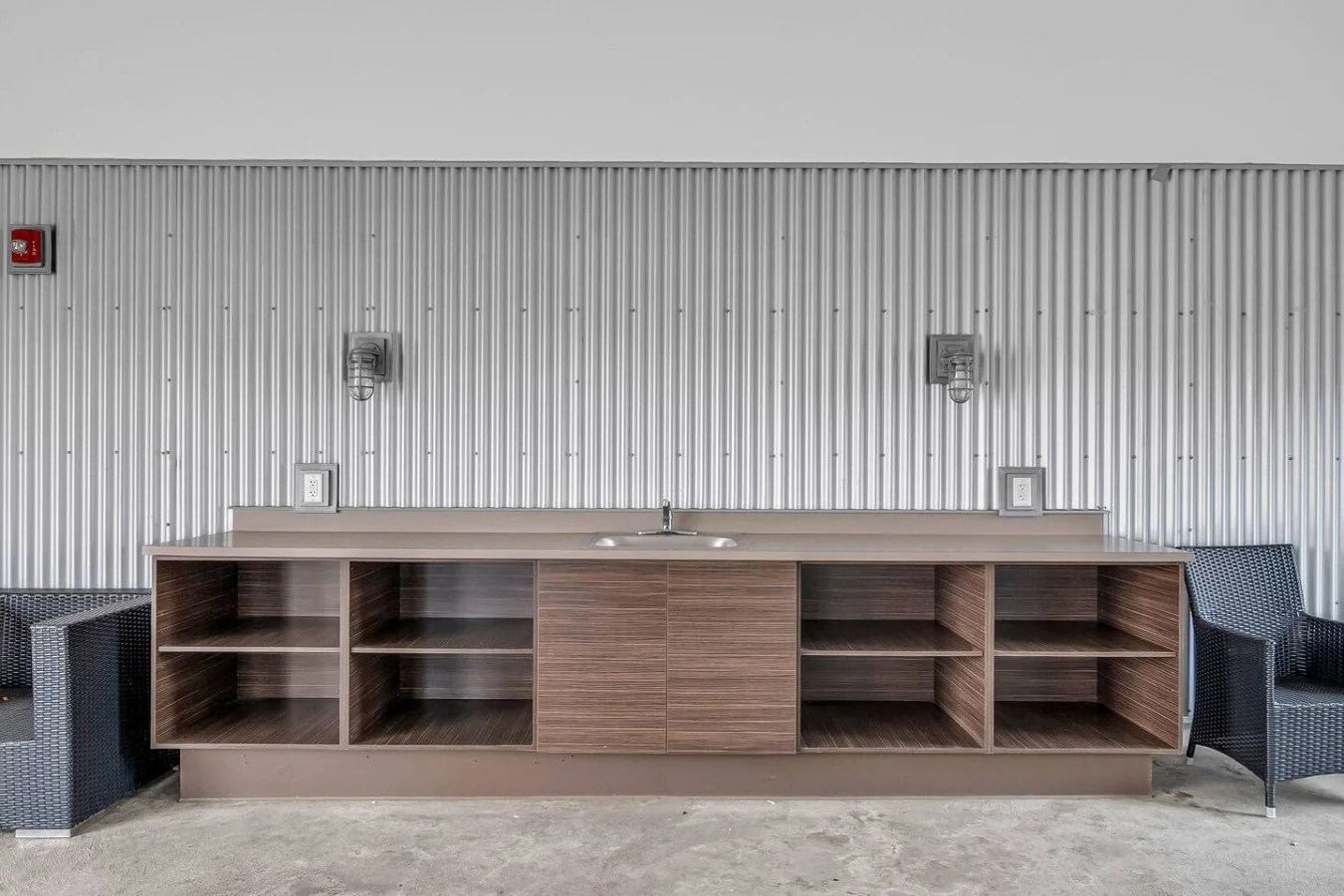 You can have entertainment in this stylish unique space!