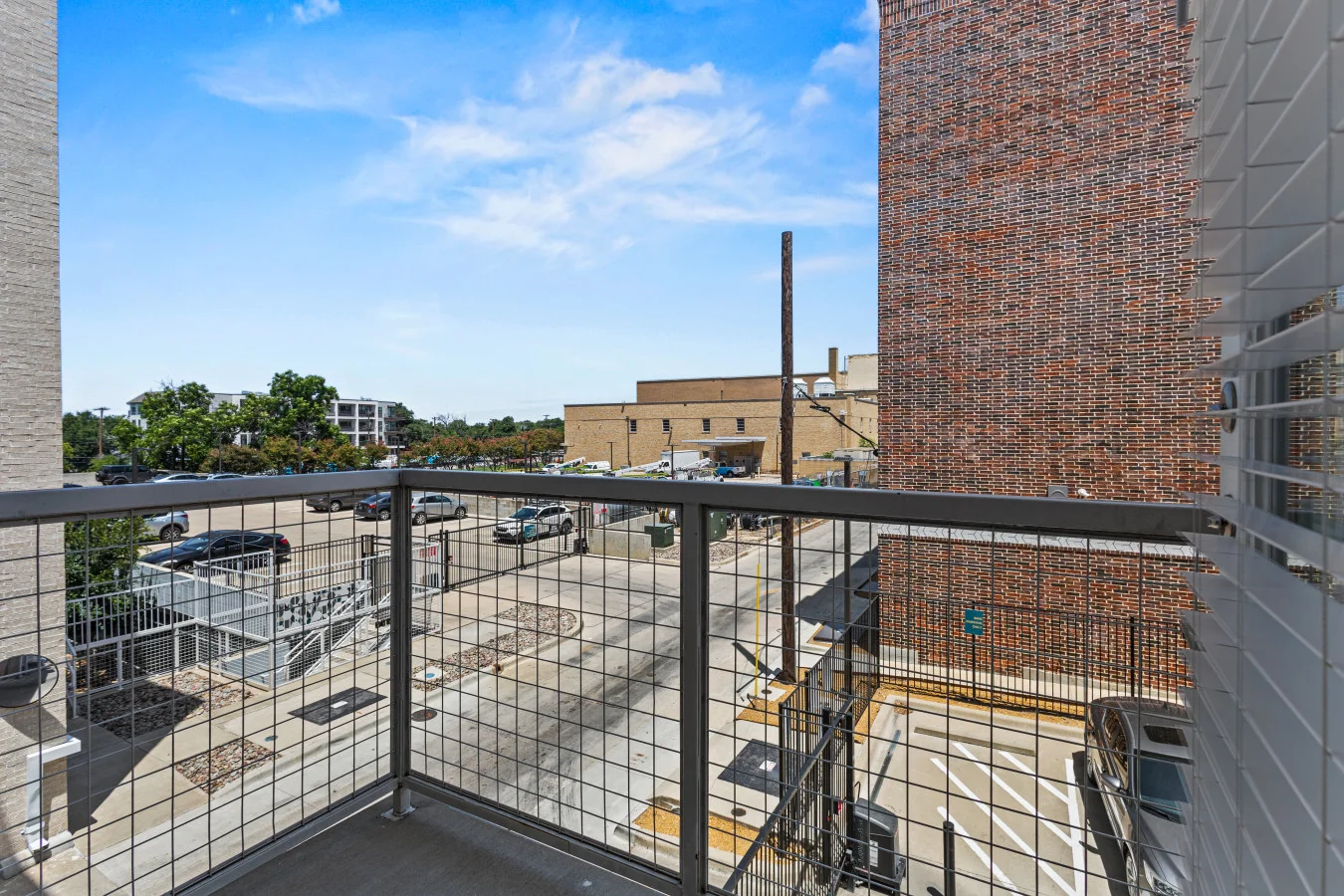 Access to a private balcony to enjoy some fresh air