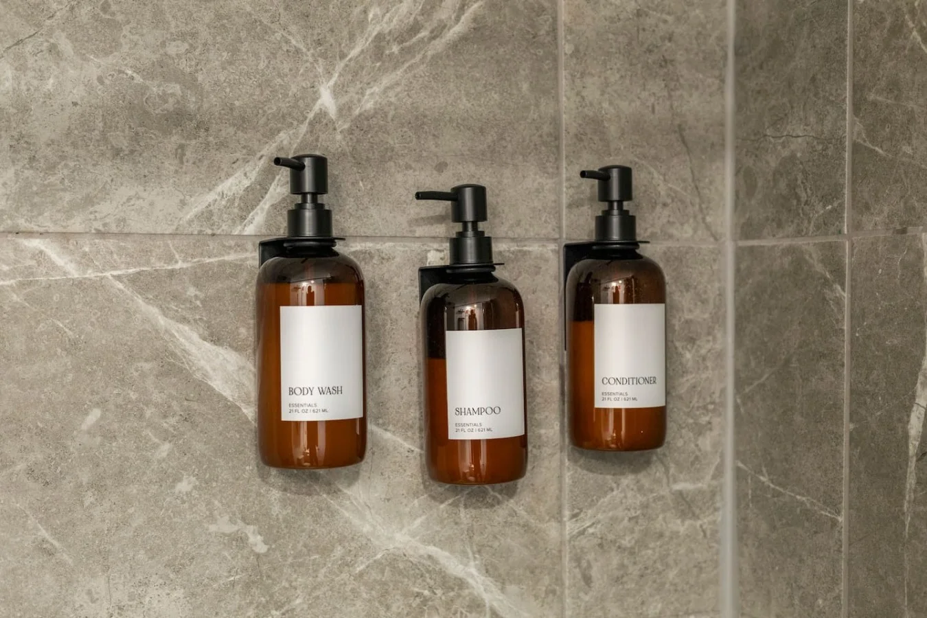 Shampoo, Conditioner & Body Wash