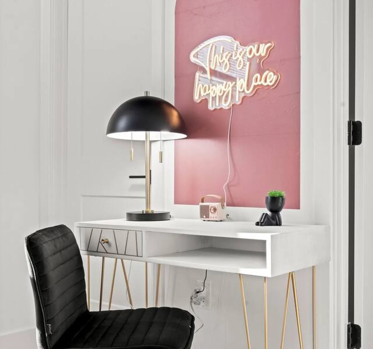 Workspace. This is your happy place!