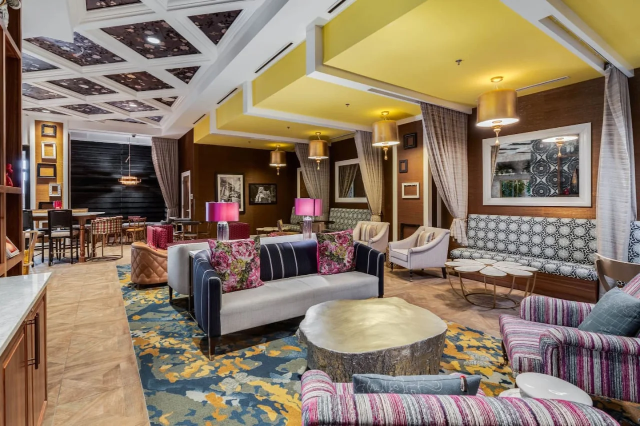 You can have entertainment in this stylish unique space!