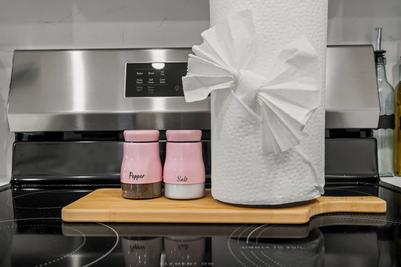Salt & Pepper, Paper Towel, Charcuterie Board/Cutting Board