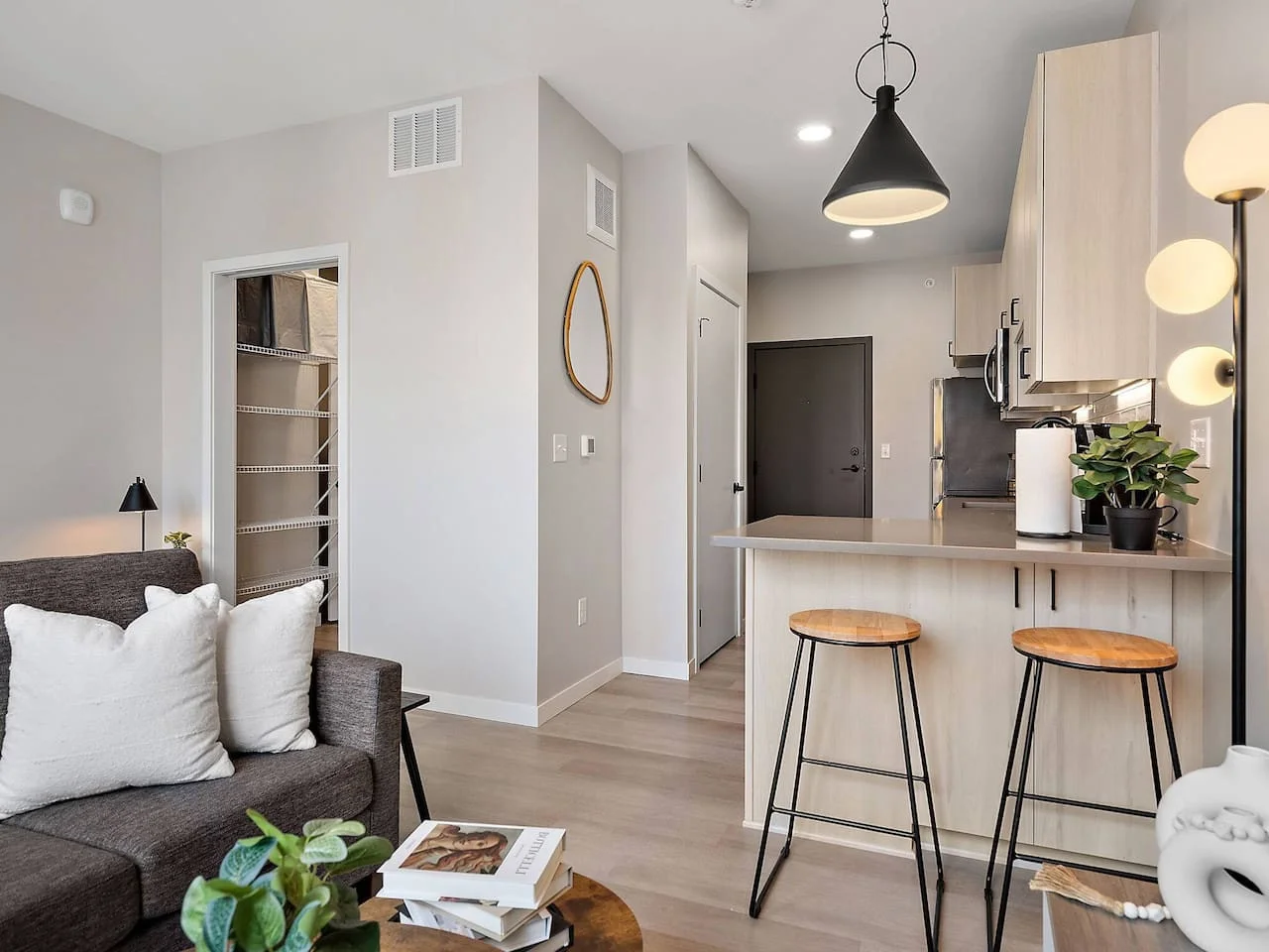 The home’s open layout and tasteful decor create a serene environment where you can truly relax and feel at home.