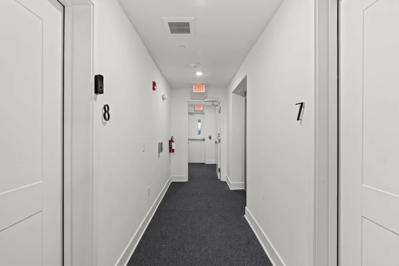 Apartment hallway