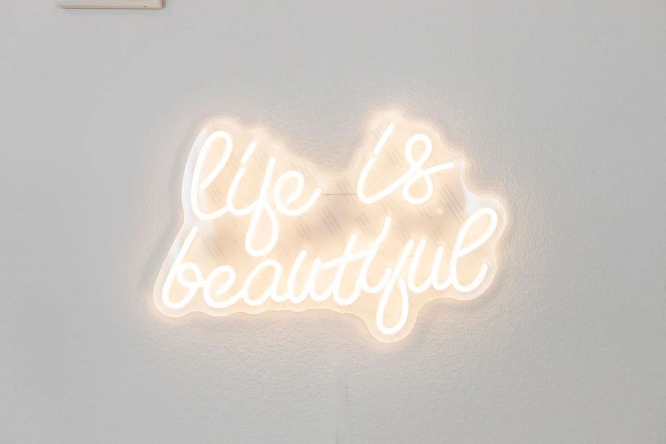 "A bright reminder that life is beautiful here."