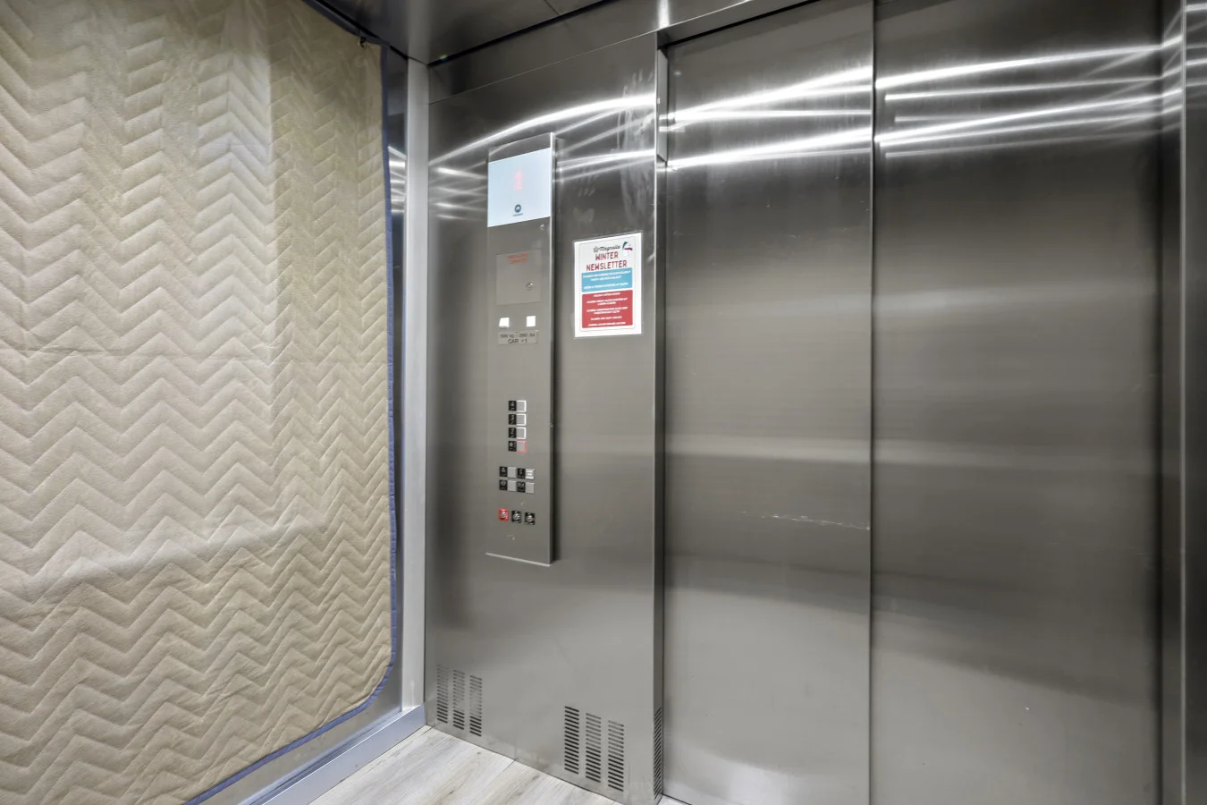 A Building elevator