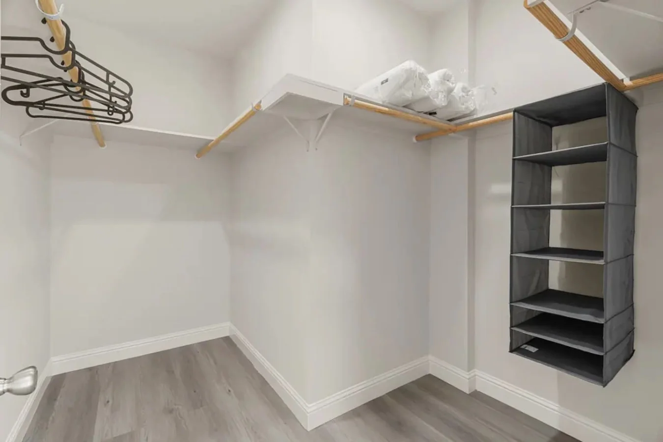 Spacious closets with ample storage space for all your travel essentials – unpack, unwind, and feel right at home.