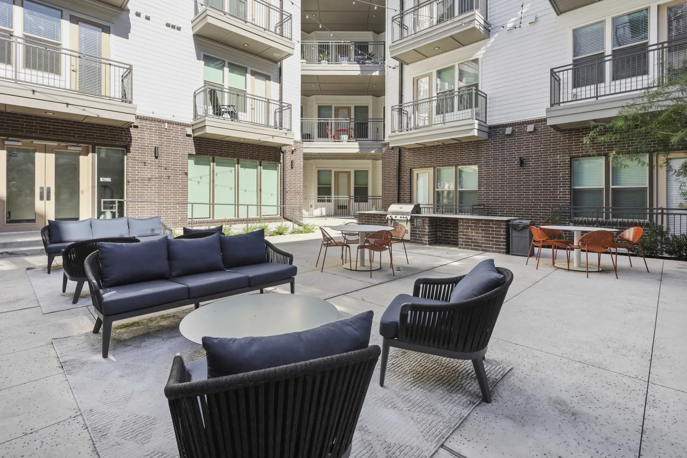 Relax in this warm, inviting space with warm accents and cozy furnishings. You’ll love unwinding on the plush sofa, enjoying or streaming your favorite shows in a serene atmosphere