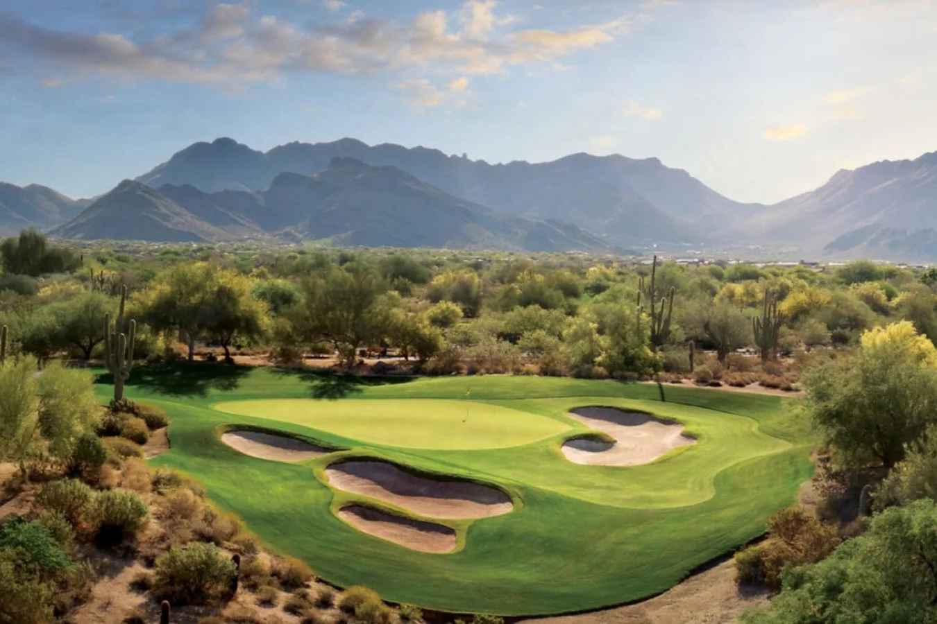 A beautiful place you can enjoy golf.