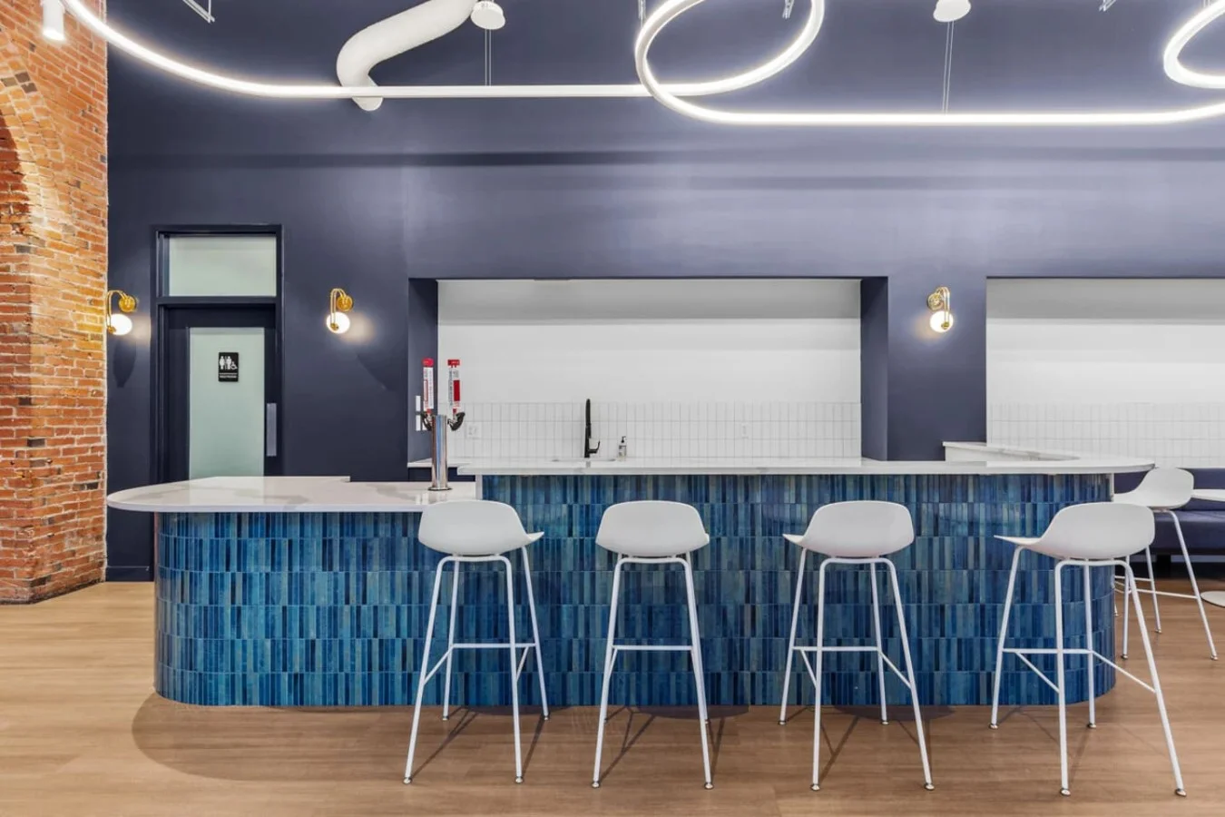 Hang out at the bar area in the games room if you need a break from the table tennis or shuffleboard