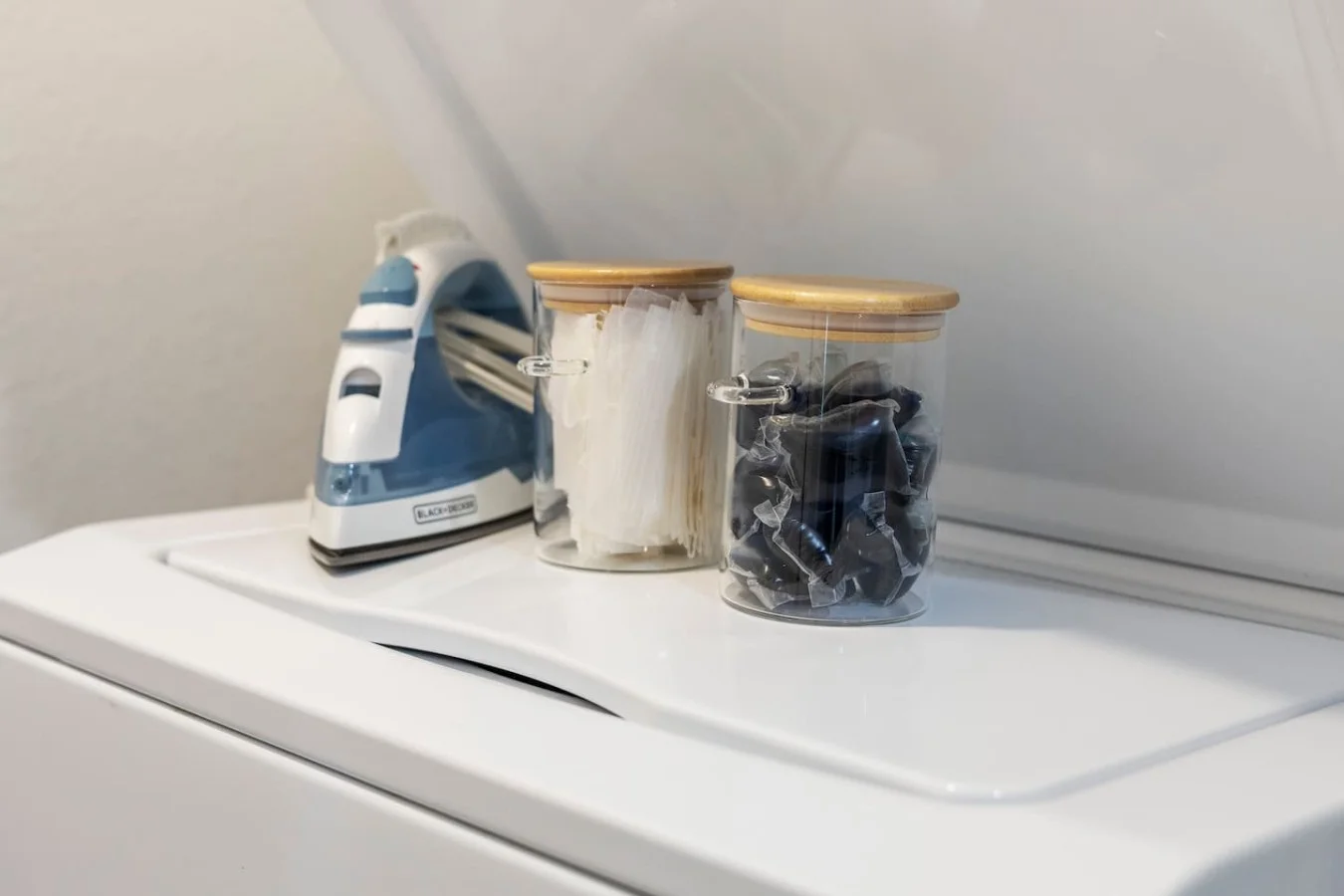 Laundry Pods, Dryer Sheets & Iron