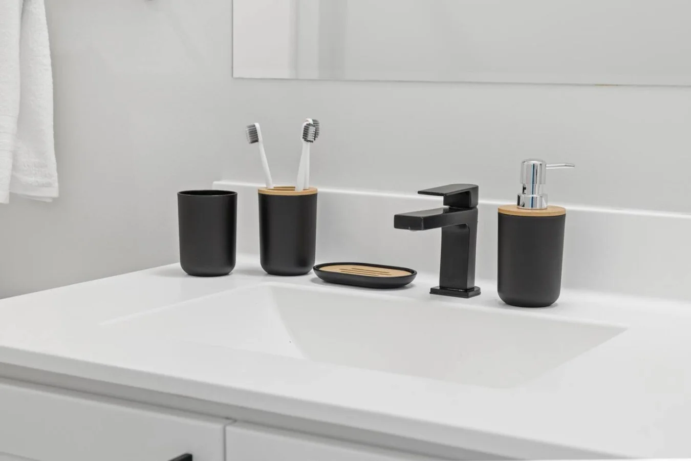 A fully prepared bathroom for a stress-free stay.
