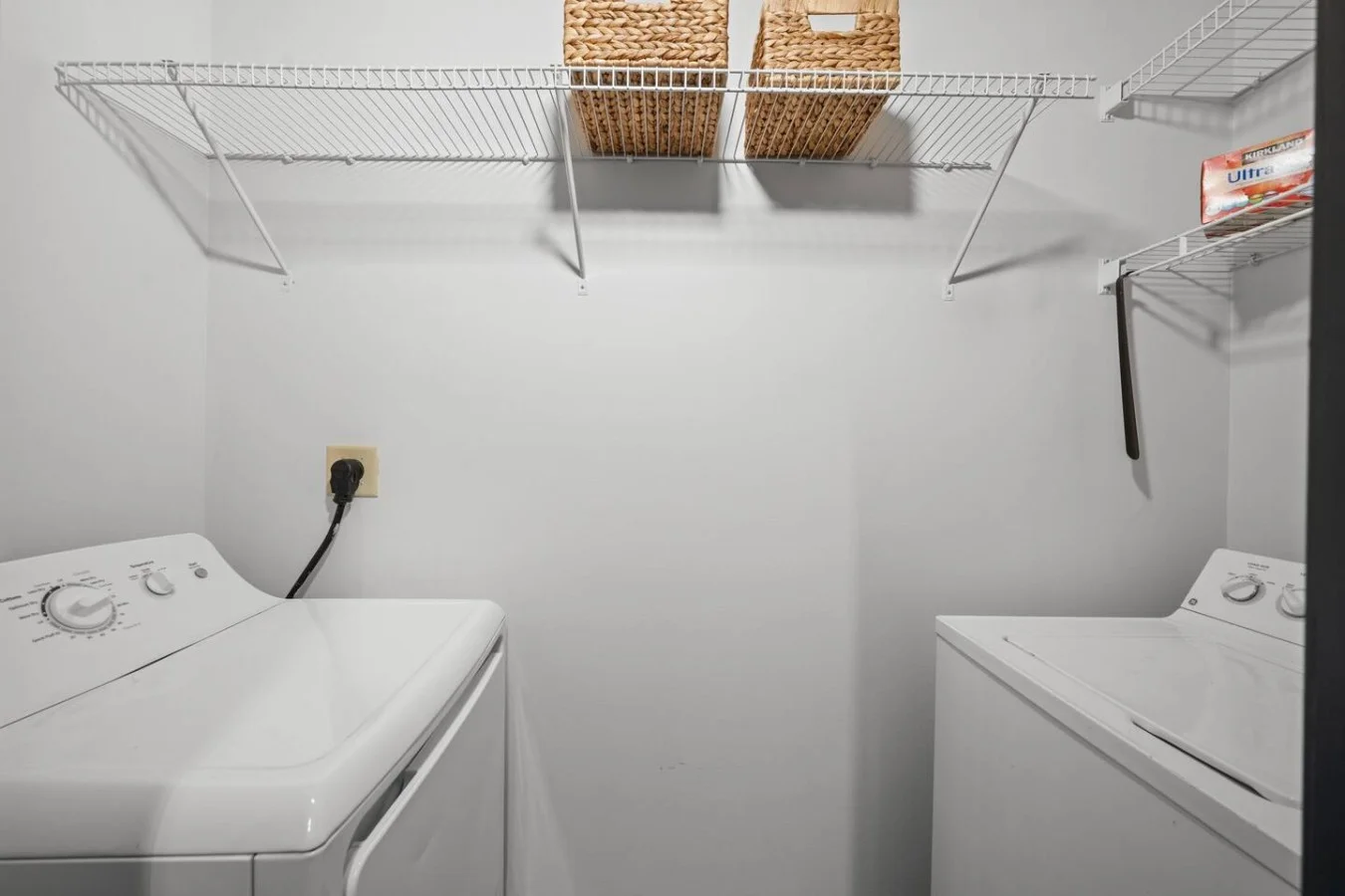 In-unit washer and dryer for your personal use