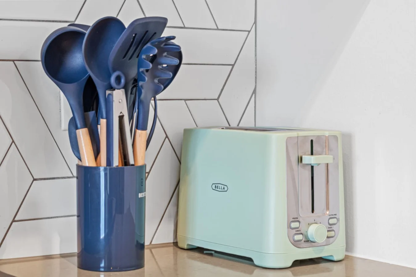 Fully equipped kitchen with all the tools you need for a perfect culinary experience. Enjoy the convenience of having everything at your fingertips!