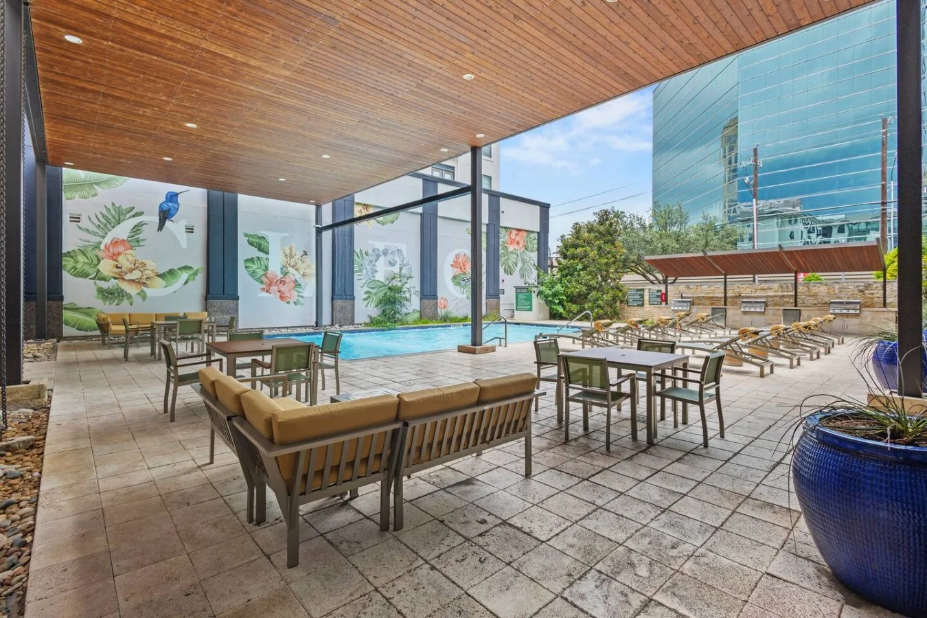 Seating Around the Pool