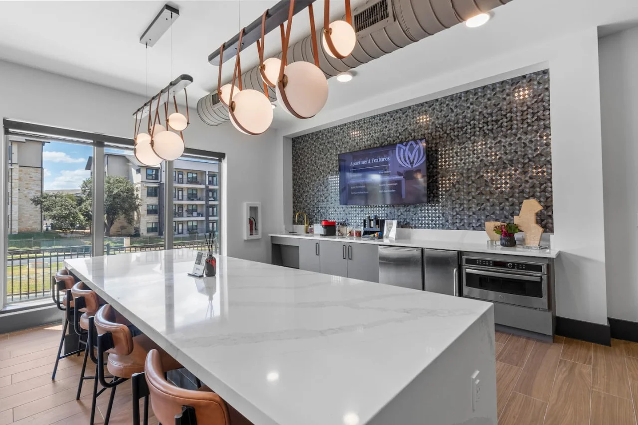 You can have entertainment in this stylish unique space!