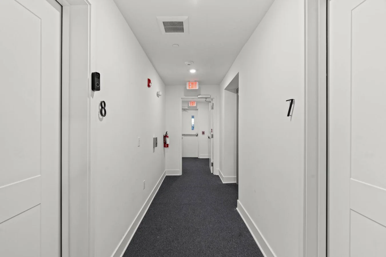 Apartment hallway