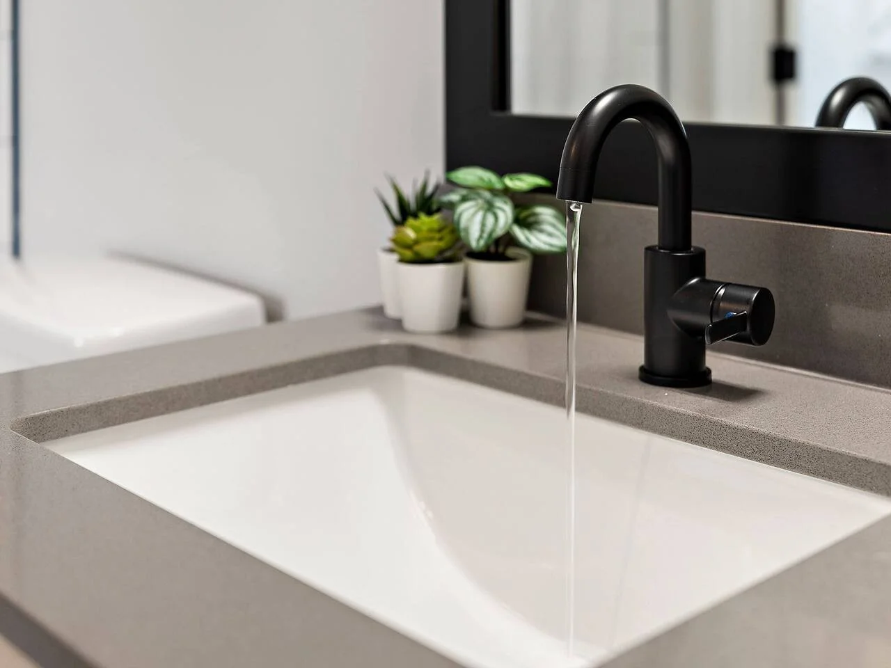 The bathroom is a private sanctuary, with a layout and features that make it the perfect place to rejuvenate.